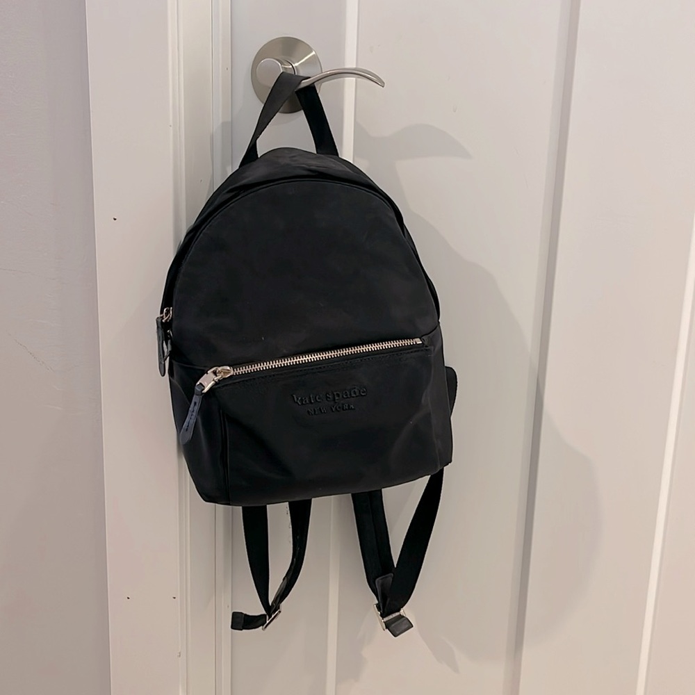 Kate Spade Black Backpack Purse